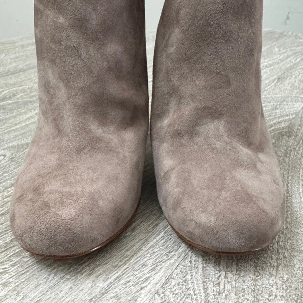 Kate Spade Suede Ankle Boots in Taupe, Women’s Size 10M, Like New